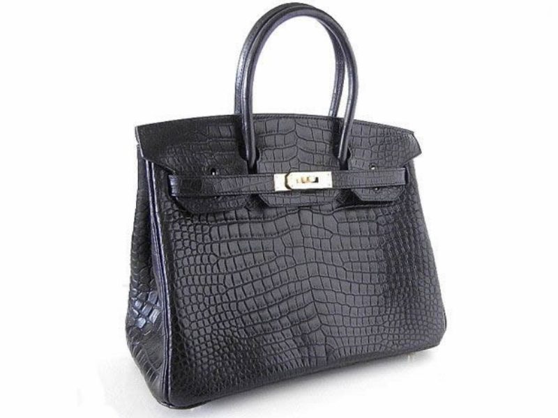 Hermes Matte Crocodile Birkin Bag